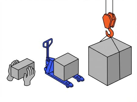 Paliers de poids et levage de masse béton VGP