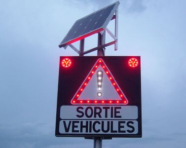 Combien coûte une signalisation lumineuse?