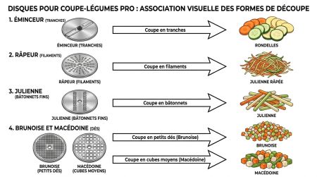 Disques pour coupe-légumes pro
