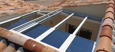 toiture ouvrante motorisée