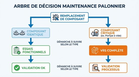 Arbre de décision maintenance palonnier