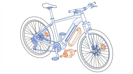 Composants prix d'un vélo électrique