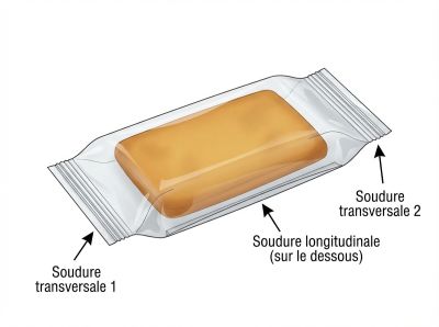 sachet type coussin (pillow pack) 