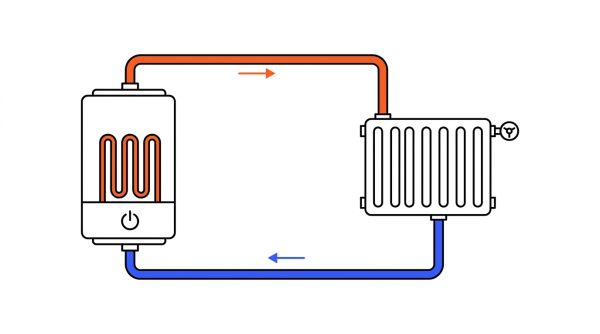 Circuit fermé de chaudière électrique
