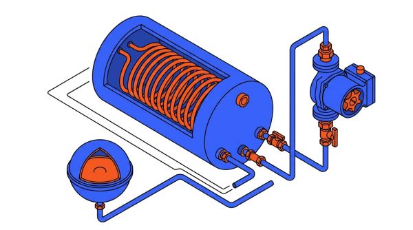 Composants d'une chaudière électrique