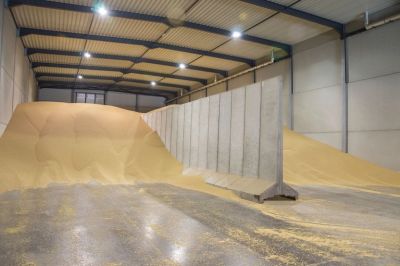 mur préfabriqué de stockage agricole