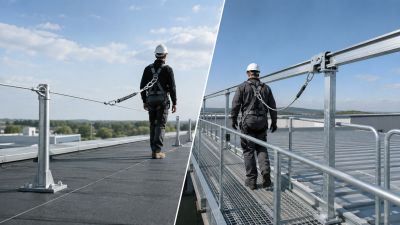 Ligne de vie à câble ou sur rail : que choisir ?