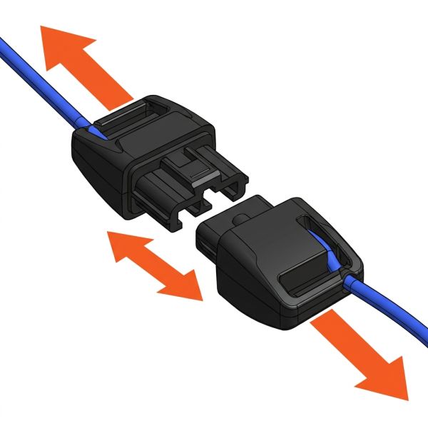 Mécanisme attache breakaway pour tour de cou