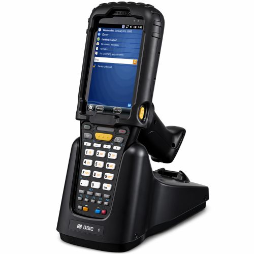 Appareil industriel robuste dans son dock