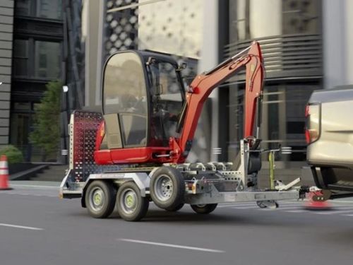 Remorque porte-engins Brian James Trailers