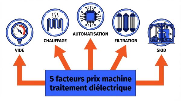 5 facteurs prix machine traitement diélectrique