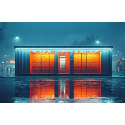 Container casiers connectés Duneloft