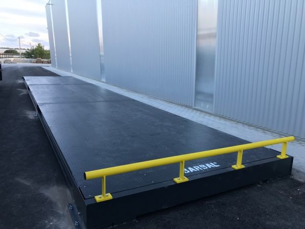 pont bascule métallique Ademi Pesage