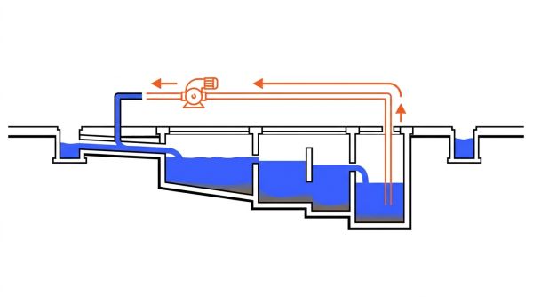 Schéma de gestion décantation des eaux DAB/BPE