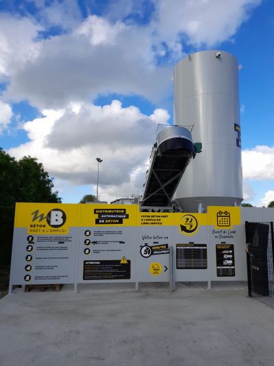 Distributeur automatique de béton Easy Béton