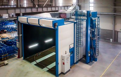 cabine de grenaillage professionnelle