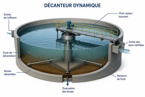 décanteur dynamique