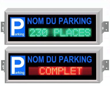 Combien coûte un afficheur pour parking ?