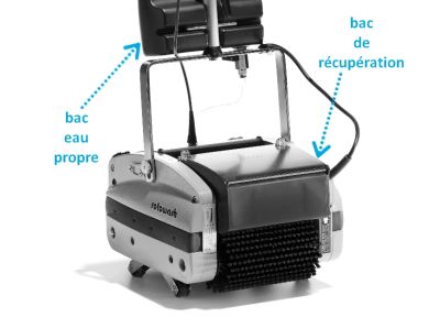 Autolaveuse Rotowash système double bac