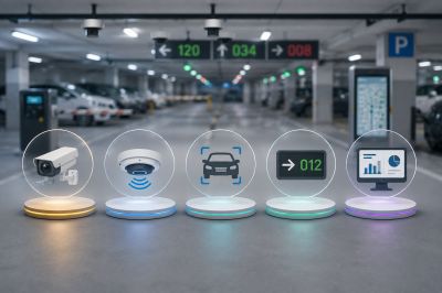 Top 5 des fournisseurs de systèmes de guidage de parking
