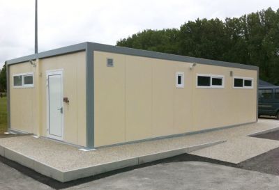 Construction modulaire sur plots béton Construction modulaire sur plots béton