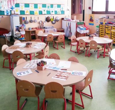 Table pour l’école primaire