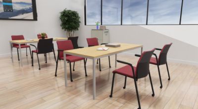 Table pour une salle polyvalente