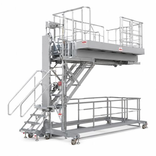 plateforme de travail industrielle