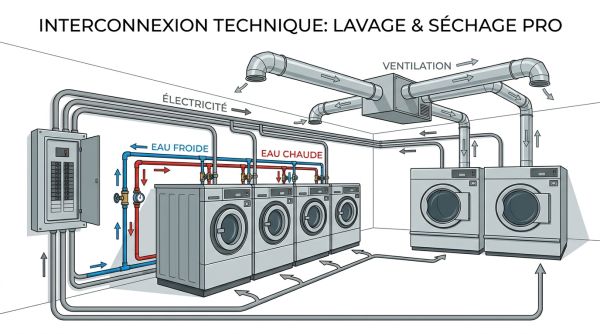 Matériel pro lavage séchage
