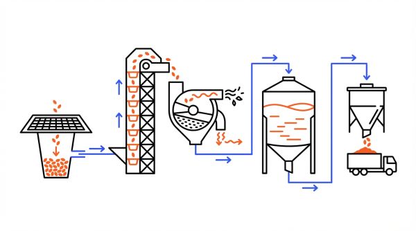 Logistique manutention des céréales