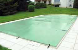 Bâche de sécurité pour piscine hors sol