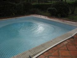 Bâche filet pour piscine