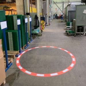 Combien coûte un panneau gobo signalétique industrielle ?