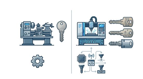 Comparaison mécanique électronique