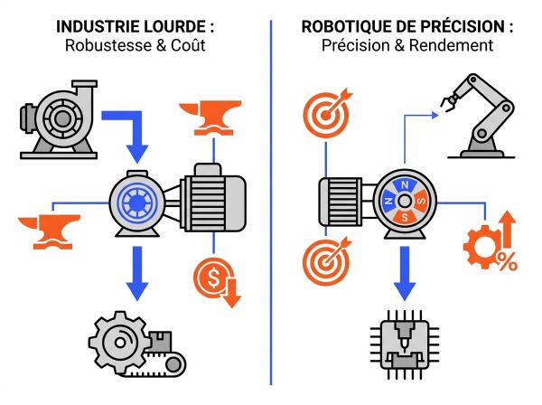 Critères choix moteur asynchrone synchrone