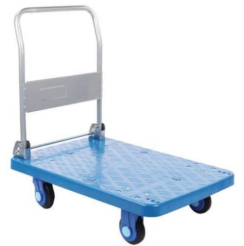 chariot plastique dossier rabattable