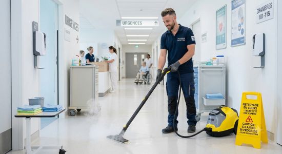 nettoyeur vapeur hopital