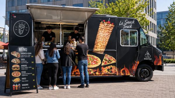 food truck burger