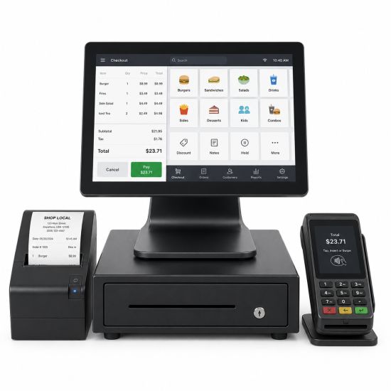 caisse enregistreuse tactile pour commerce