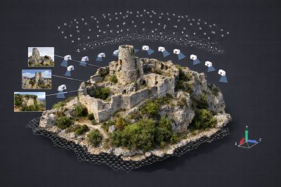 Relevé photogrammétrique