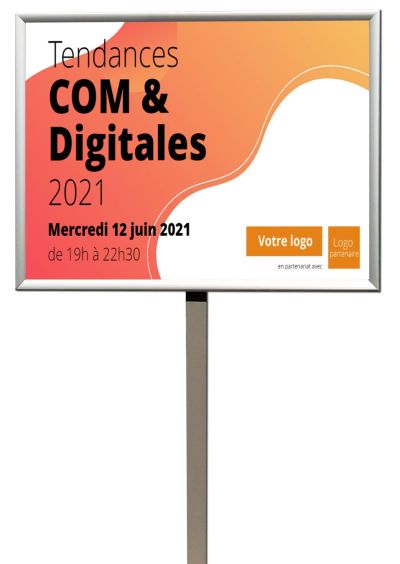 Panneau d’affichage métallique Panneau d’affichage métallique