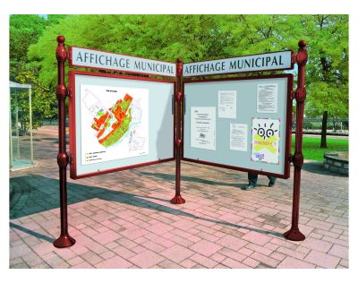 Panneau d’affichage municipal Panneau d’affichage municipal