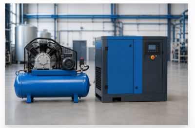 Compresseur à vis ou à piston : lequel choisir ?