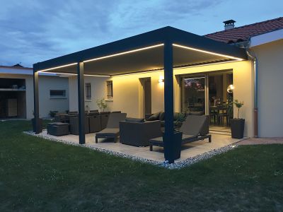 pergola solaire photovoltaïque