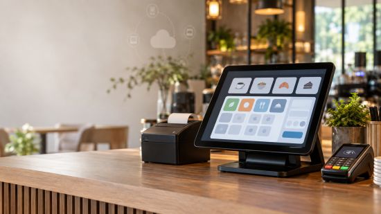 Caisse enregistreuse tactile