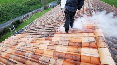 nettoyage à vapeur des toitures