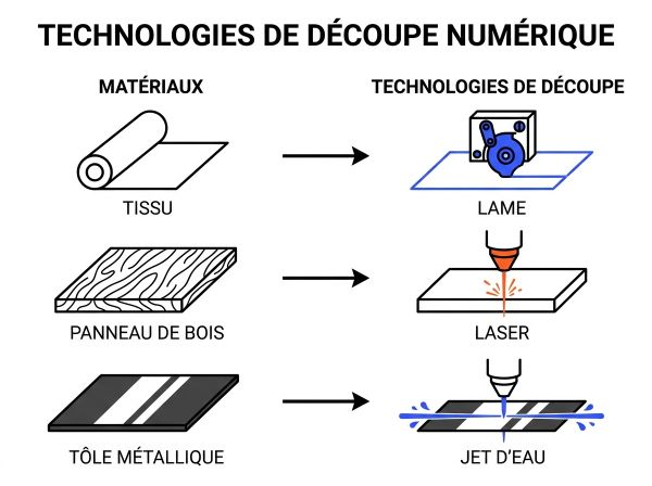 Technologies découpe numérique