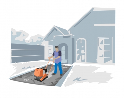 Utilisation plaque Vibrante pour usage domestique