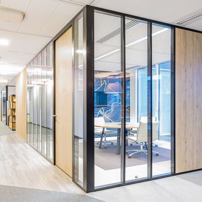 cloison amovible pour espace flexible