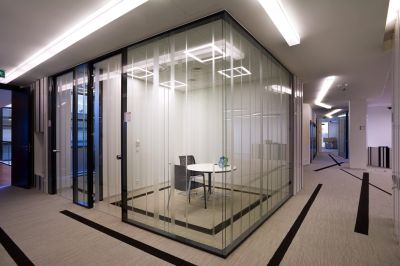 Cloison modulaire amovible